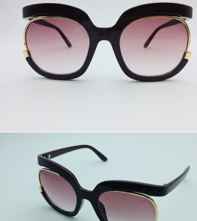 Female flying Sunglasses,Women Cat Eye Half Frame