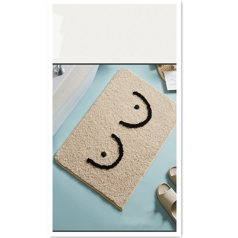 Water Absorbing Floor Mat Household Toilet Bedroom Carpet