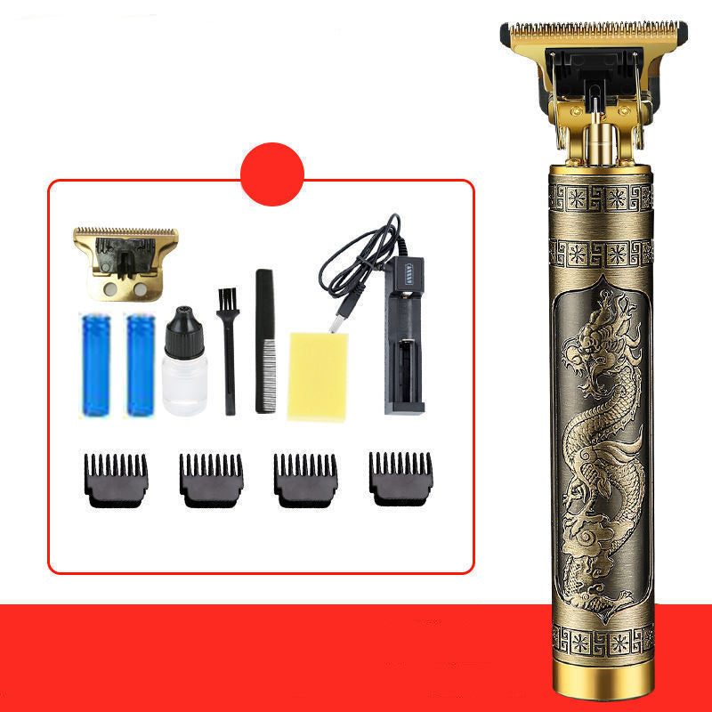 Shaving Knife Electric Hair Clipper Hair Clipper Electric Hair Clipper Adult Oil Head Carving Shaved Head Artifact Hair Cutting Tool