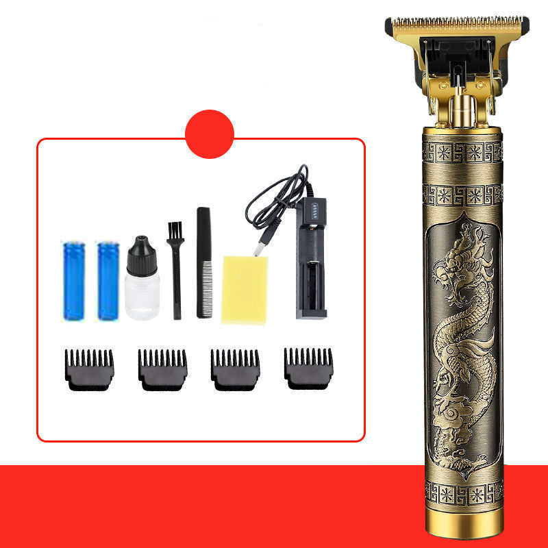 Shaving Knife Electric Hair Clipper Hair Clipper Electric Hair Clipper Adult Oil Head Carving Shaved Head Artifact Hair Cutting Tool