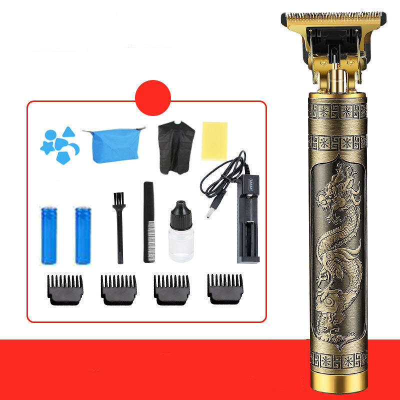 Shaving Knife Electric Hair Clipper Hair Clipper Electric Hair Clipper Adult Oil Head Carving Shaved Head Artifact Hair Cutting Tool