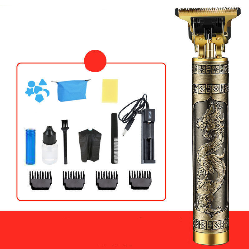 Shaving Knife Electric Hair Clipper Hair Clipper Electric Hair Clipper Adult Oil Head Carving Shaved Head Artifact Hair Cutting Tool