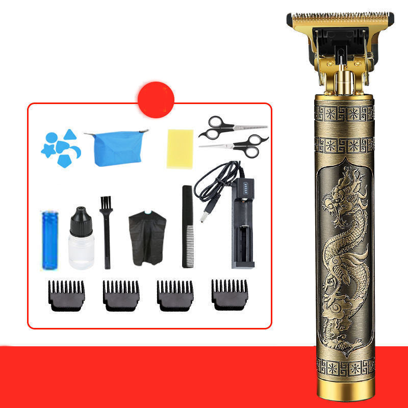 Shaving Knife Electric Hair Clipper Hair Clipper Electric Hair Clipper Adult Oil Head Carving Shaved Head Artifact Hair Cutting Tool