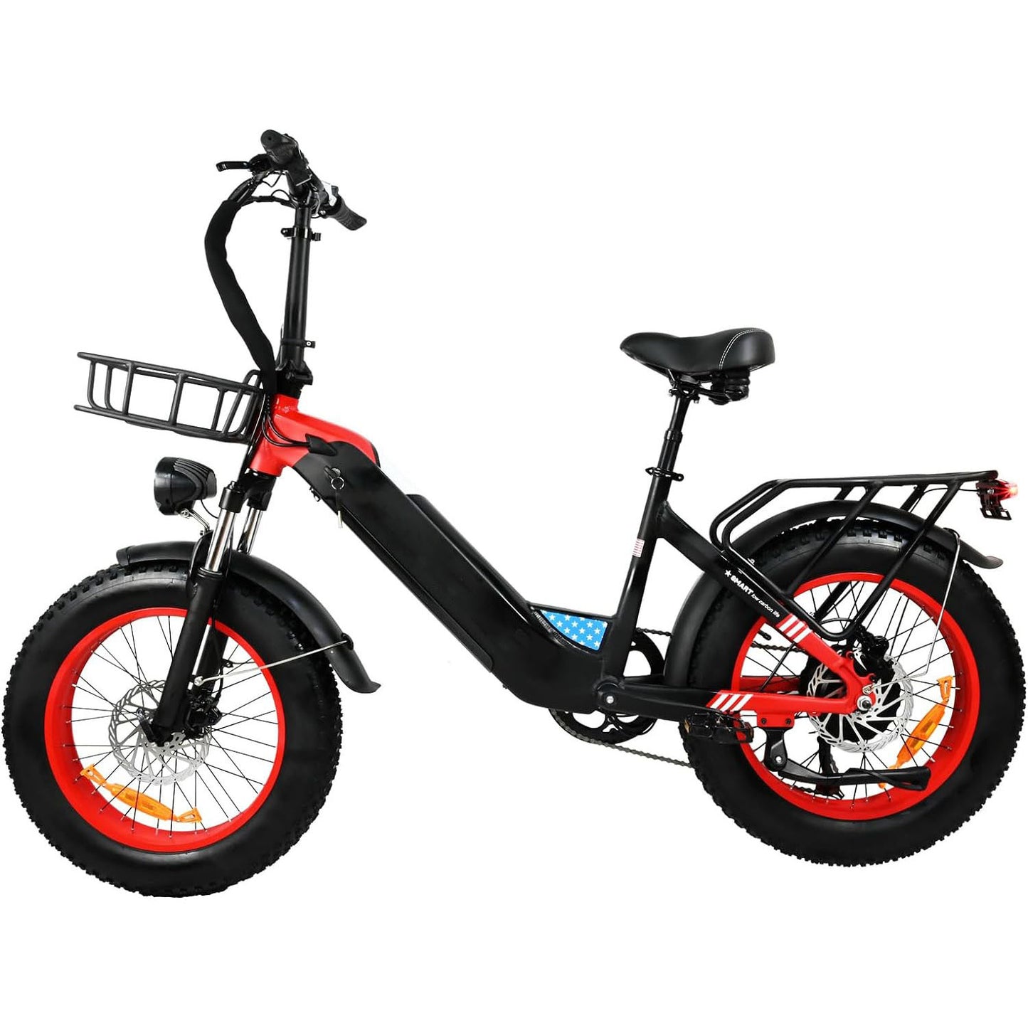 Electric Bike For Adults, Snowmobile 20 X 4 Inches Fat Tire Bike, 500W Motor Electric Bicycle, 25MPH Mountain E-Bike