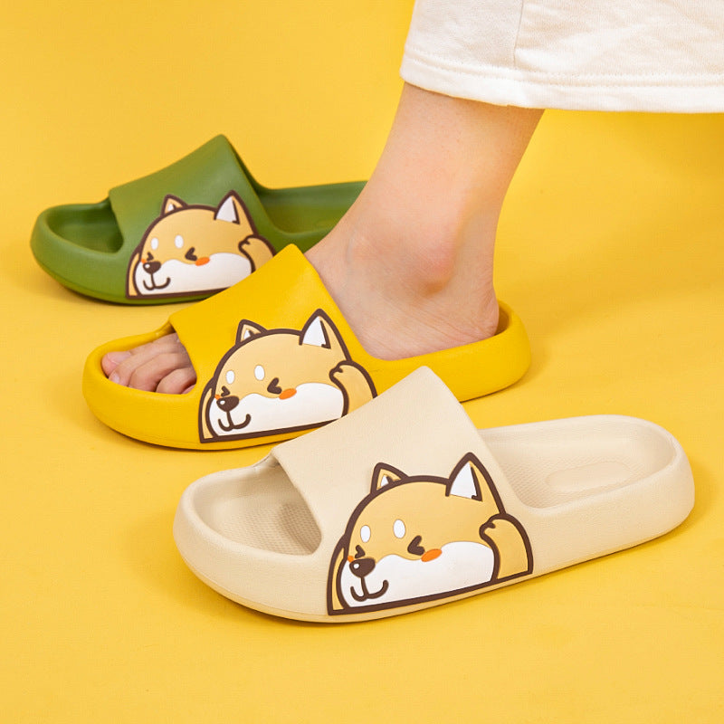 Men's And Women's Couple Parent-child Home Cute Slippers