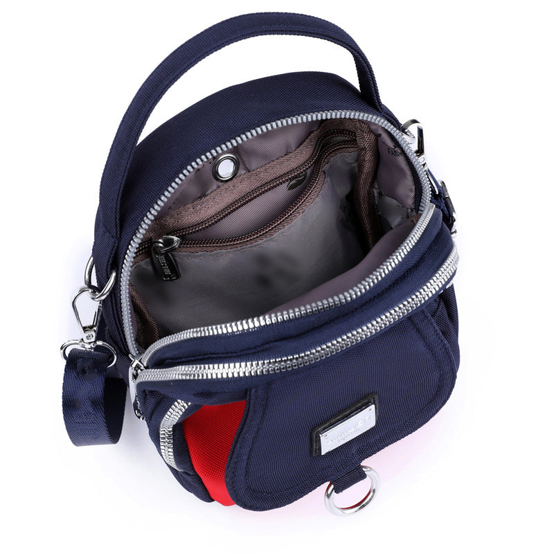 Women's Shoulder Messenger Bag Hand-carrying Oxford Cloth Mobile Phone Bag