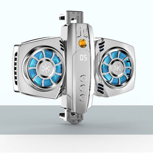 Intelligent Temperature Control Digital Display Semiconductor Dual-engine Mobile Phone Radiator