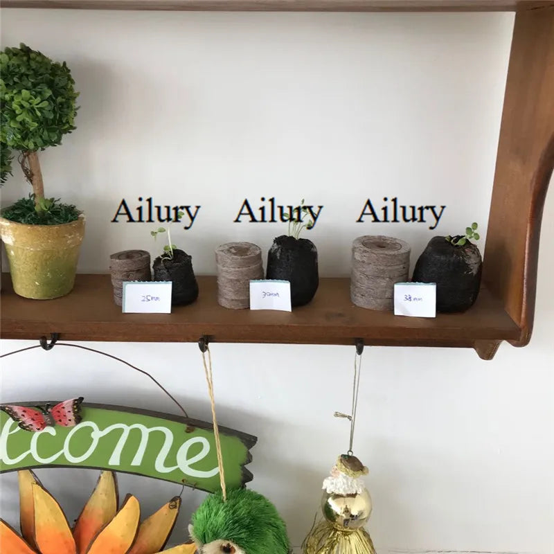 25MM/30MM Jify Peat Planting,Cutting,Garden Supplies,Seed Starter,Vegetable Pellete.New Planter,Spring Potted Bonsai
