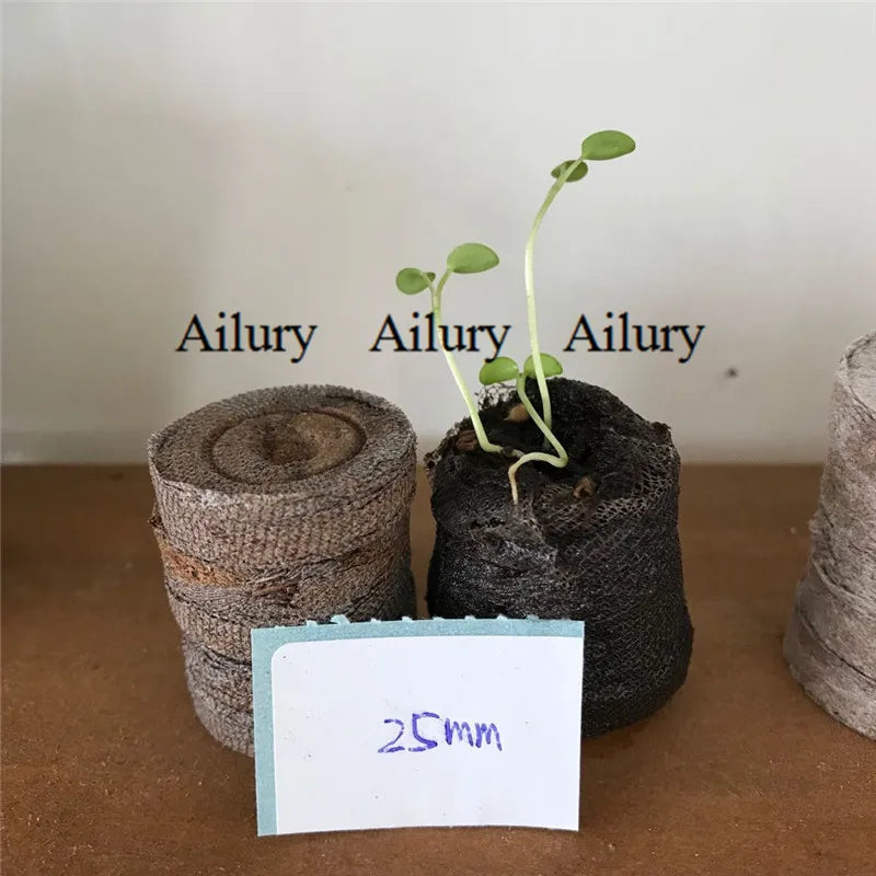 25MM/30MM Jify Peat Planting,Cutting,Garden Supplies,Seed Starter,Vegetable Pellete.New Planter,Spring Potted Bonsai
