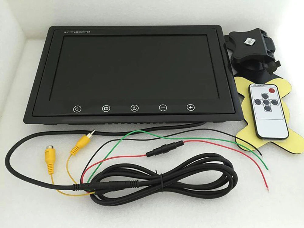 10.1 inch Car Display AV Car Monitor Portable Display support PAL / NTSC Video Input 16:9 Car TV