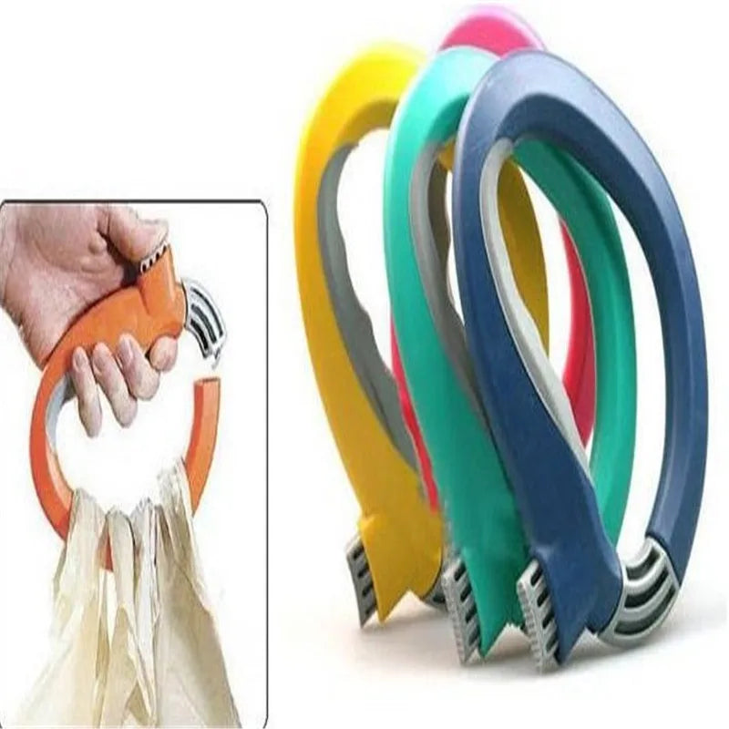 D Shaped Bag Grip Grocery Bag Holder Handle Bag Carry Handle Handy Labor-saving Bag Gadget