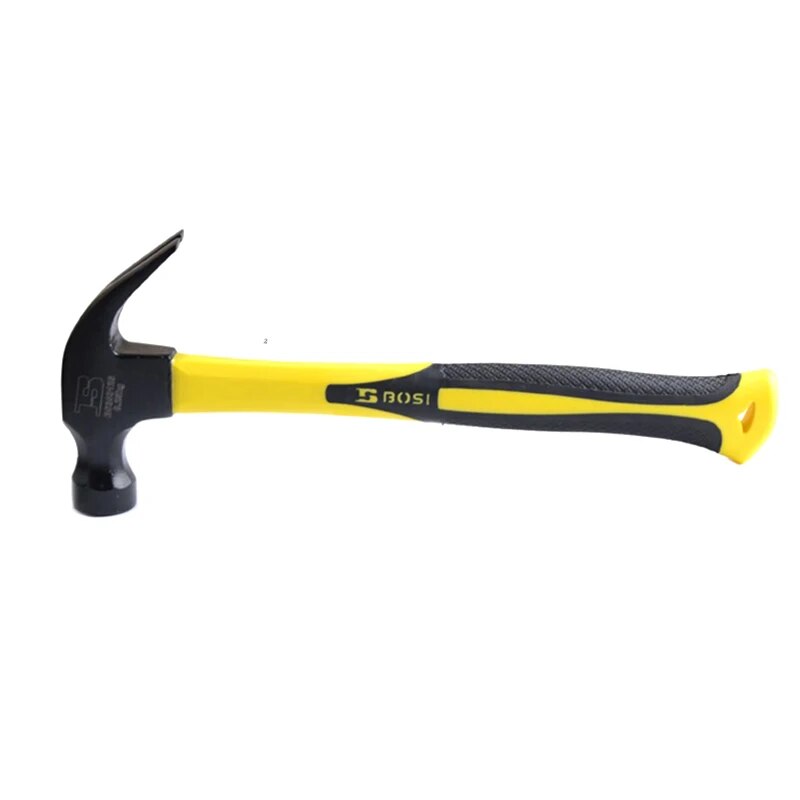 BOSI 250g/8oz Claw Hammer Fiberglass Handle