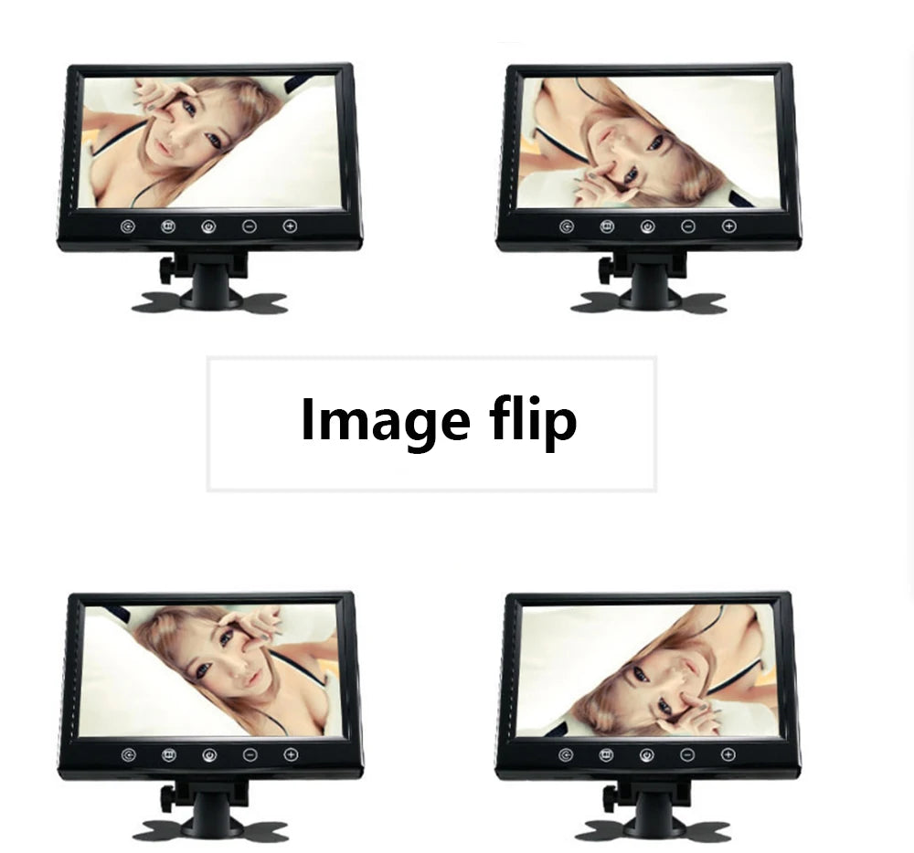 10.1 inch Car Display AV Car Monitor Portable Display support PAL / NTSC Video Input 16:9 Car TV