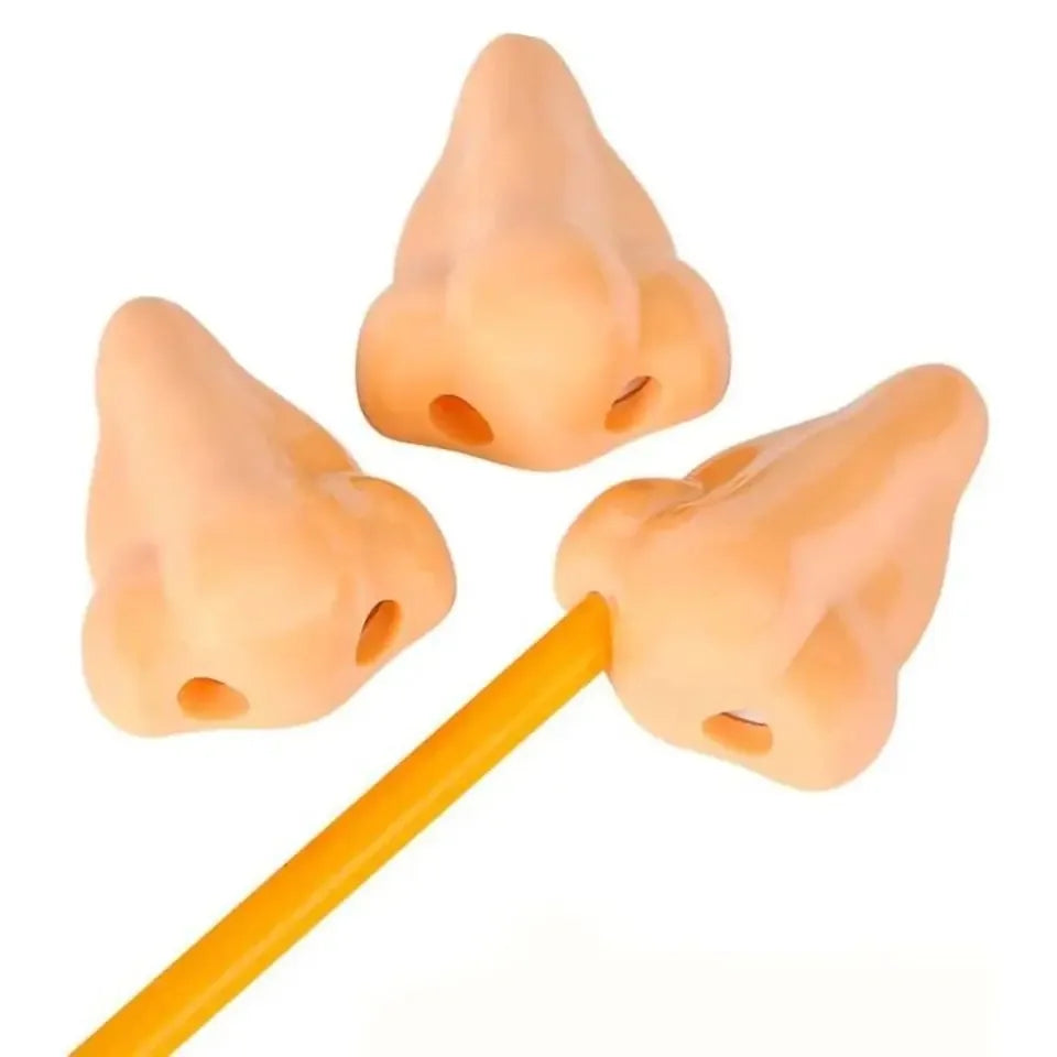 Creative Nose Pencil Sharpeners Funny Pencil Cutting Tools School Supplies Student Stationery Writing Drawing Rewards Gift