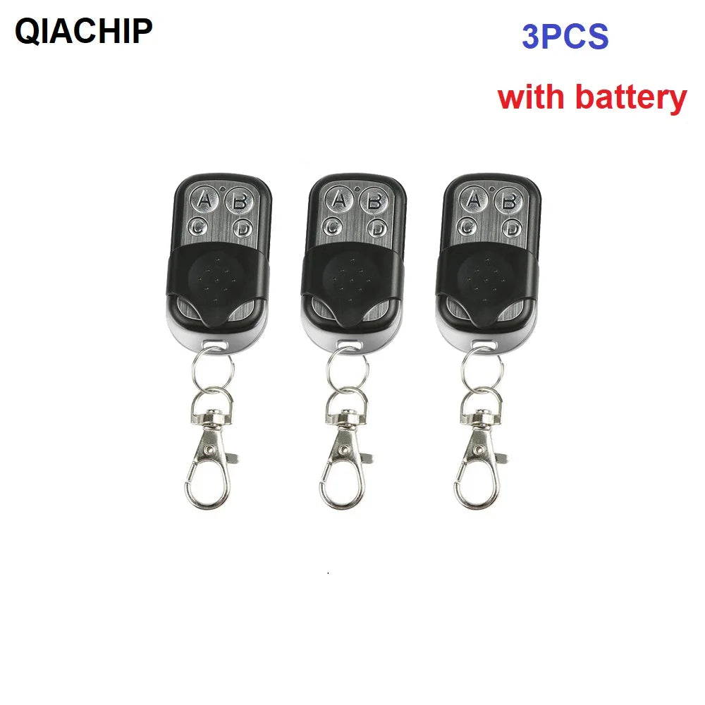 5pcs10pcs 433MHz Remote Control 4CH Car Key Garage Door Gate Opener Remote Control Duplicator Electronic Gate Control Duplicator