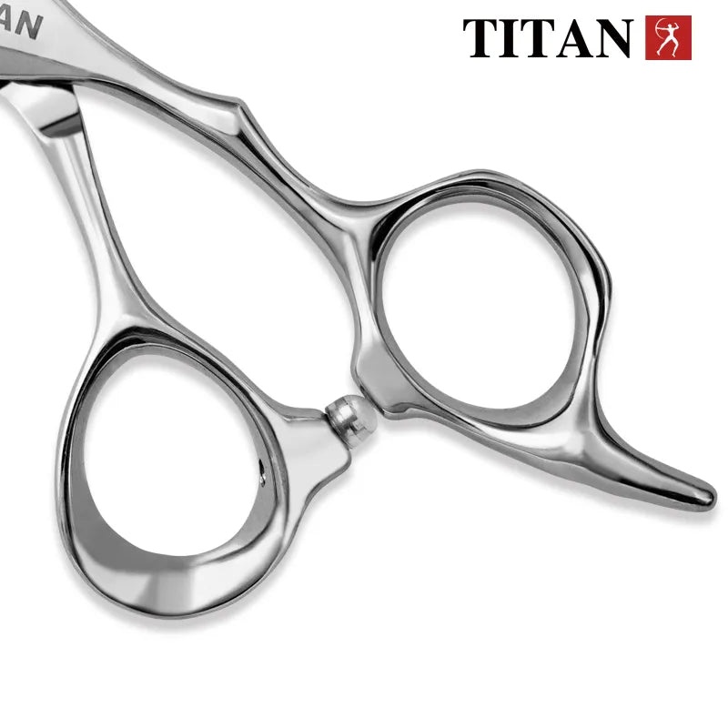 TITAN professional hairdresser scissors barber scissors hairdressing hair cutting thinning set of 5.5 6.0inch japan440c steel