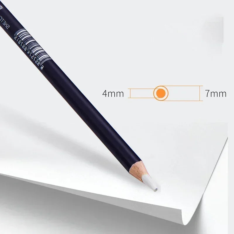 Pencil Shape Erasers for Drawing Painting Sketching High Precision Professional Highlighter Eraser Kawaii School Office Supplies