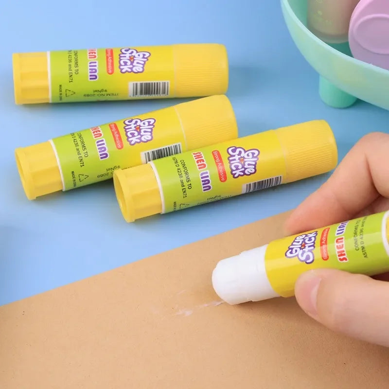 5/1Pcs White Color Solid Glue Stick for Student Stationery DIY Scrapbooking Solid Glue High Viscosity School Office Supplies