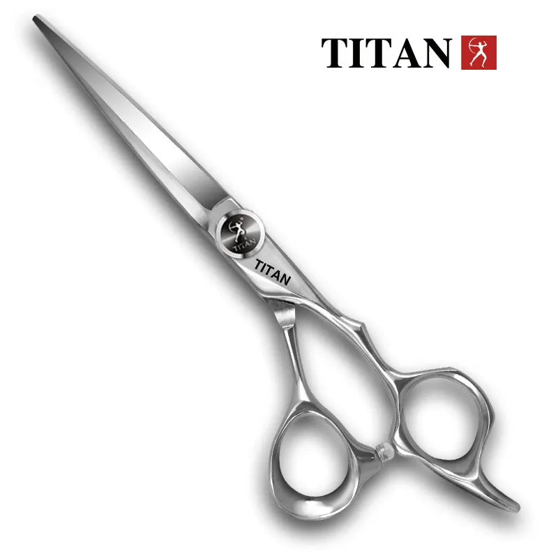 TITAN professional hairdresser scissors barber scissors hairdressing hair cutting thinning set of 5.5 6.0inch japan440c steel