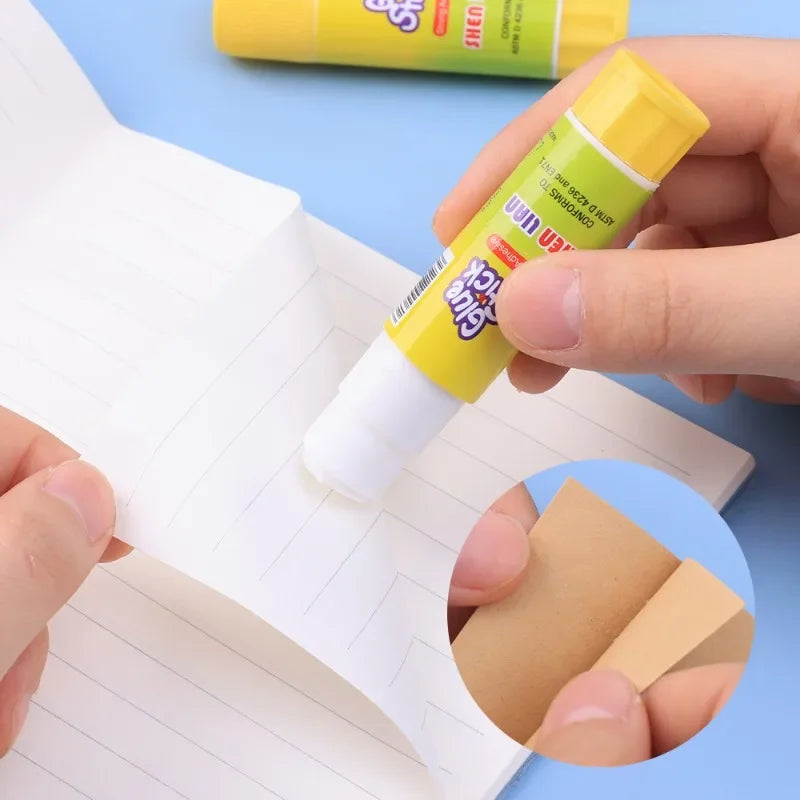 5/1Pcs White Color Solid Glue Stick for Student Stationery DIY Scrapbooking Solid Glue High Viscosity School Office Supplies