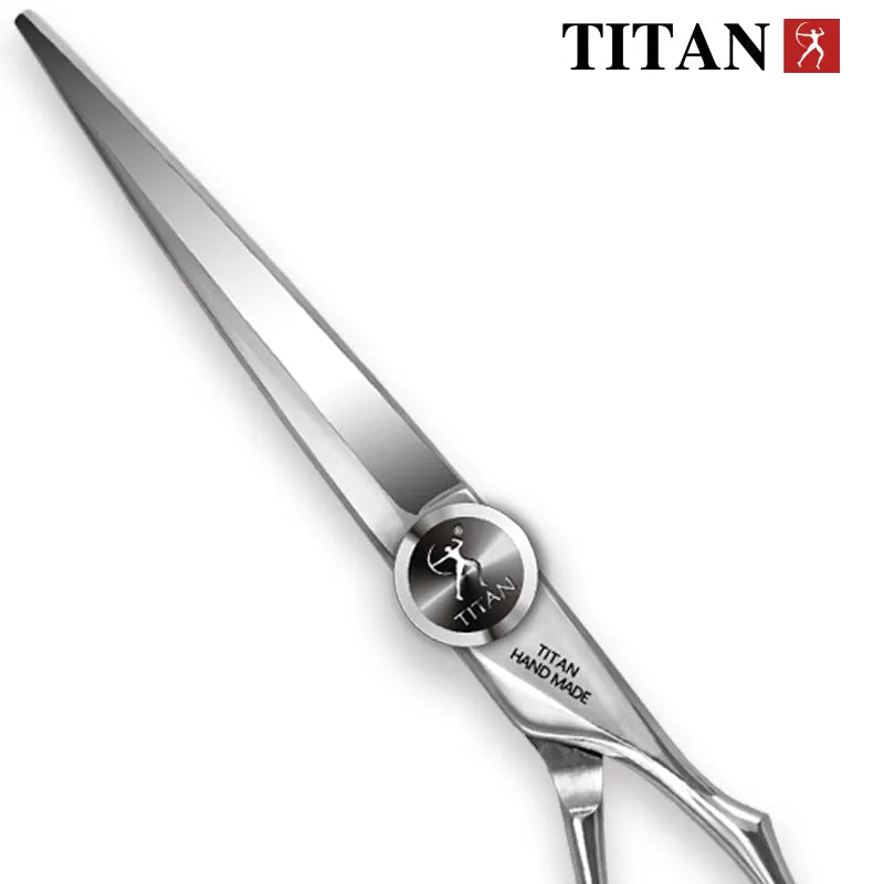 TITAN professional hairdresser scissors barber scissors hairdressing hair cutting thinning set of 5.5 6.0inch japan440c steel
