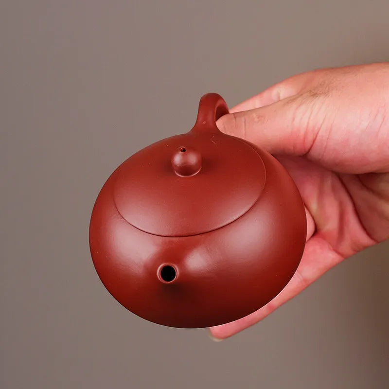 Yixing Teapot Tea Pot filter Xishi Pot Beauties Handmade Purple Clay Teaware customized Gifts Drinkware Set Drink Puer