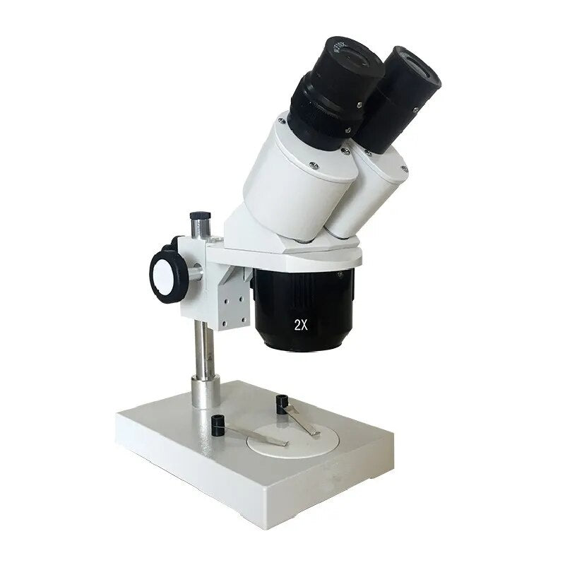 20X 40X Binocular Stereo Microscope PCB Soldering Mobile Phone Repair Tool with Gift (Fluorescent Light)
