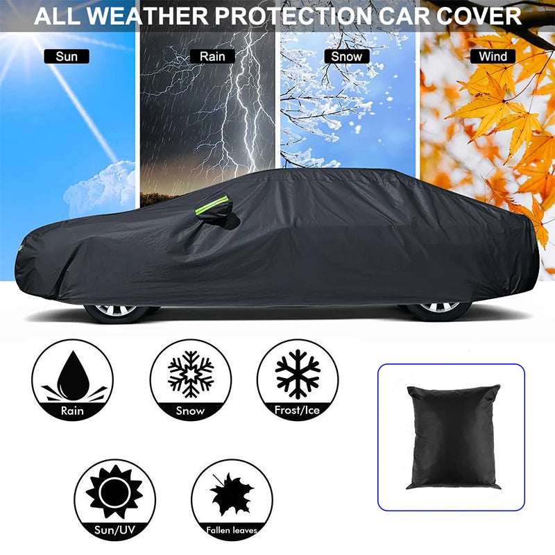 Kayme Car Covers Outdoor Sun Protection for audi A3 A4 A5 A6 B6 B7 B8 C5 C6 Q3 Q5