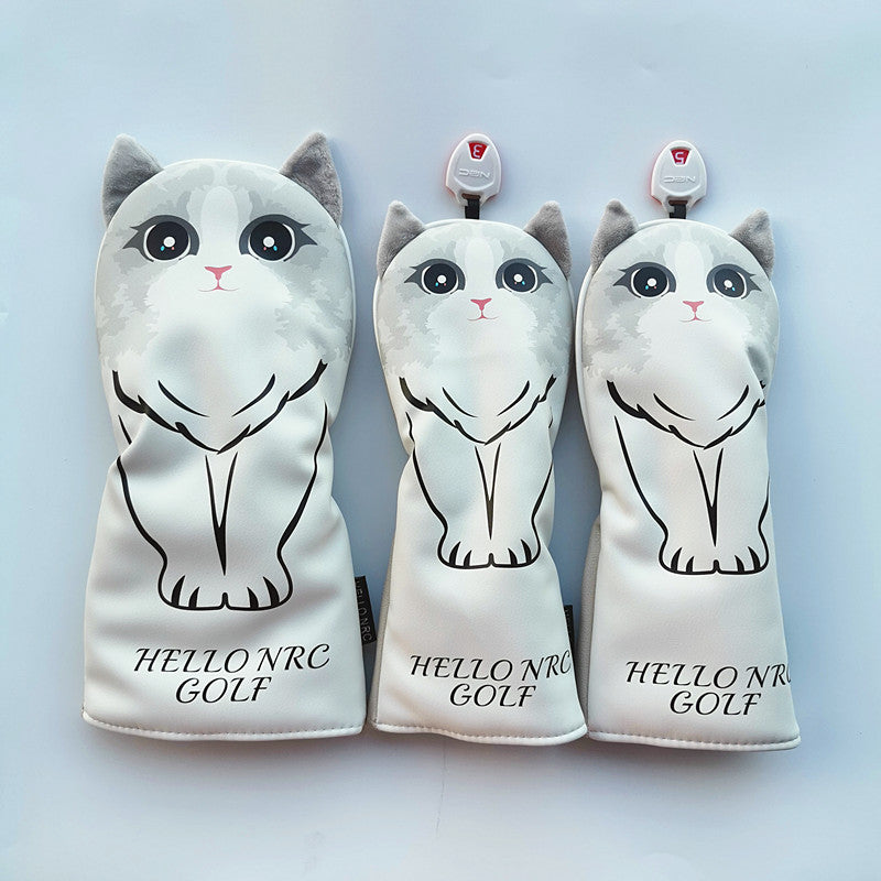 Cute Ragdoll Golf Club Head Cover