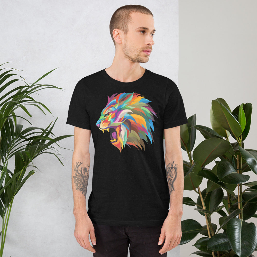 Colorful lion t-shirt