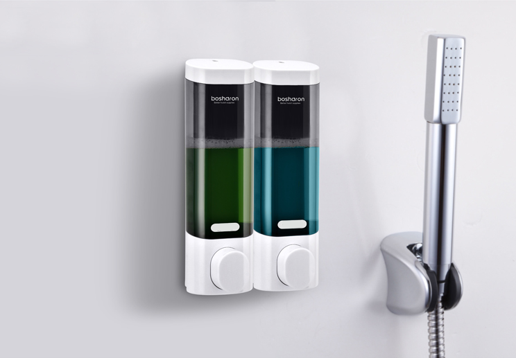 Hand Soap Dispenser Free Punch Shampoo Shower Gel Box Wall-mounted Hand Sanitizer Bottle Wall Hanging