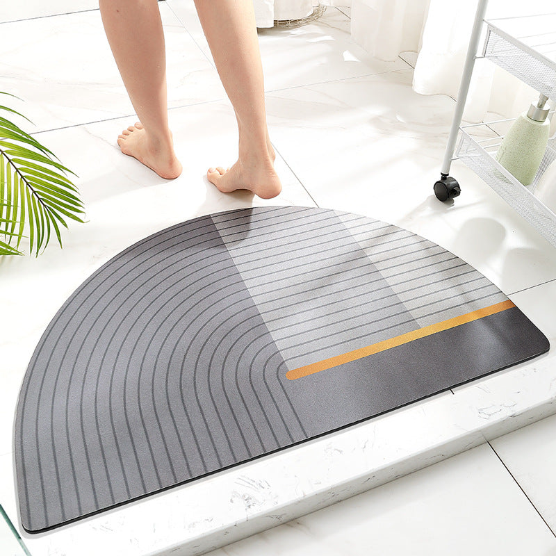 Modern Minimalist Water-absorbing Quick-drying Bathroom Non-slip Floor Mat