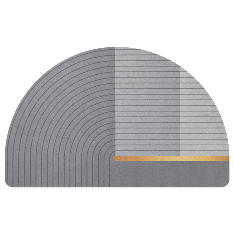 Modern Minimalist Water-absorbing Quick-drying Bathroom Non-slip Floor Mat