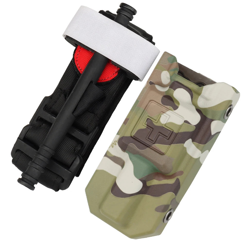 Hemostatic Bandage Binding Set, Medical Outdoor Emergency Survival, Tactical Supplies, Tactical Equipment