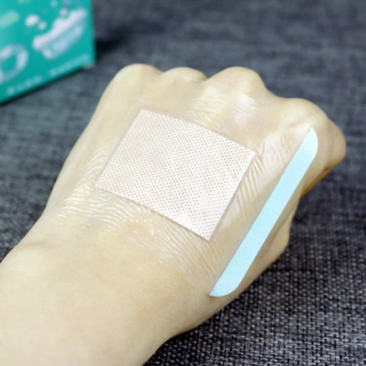10Pcs/Pack Band Aid Skin Patch Adhesive Waterproof Wound Dressing Bandages for Wound Care Breathable Plasters Medical Strips