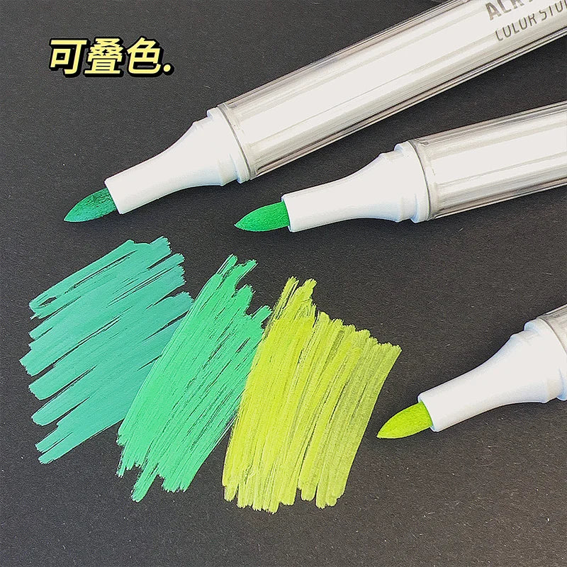 Aesthetic stationery school accessories office supplies acrylic marker drawing graffit art supplies Color markers Highlighters