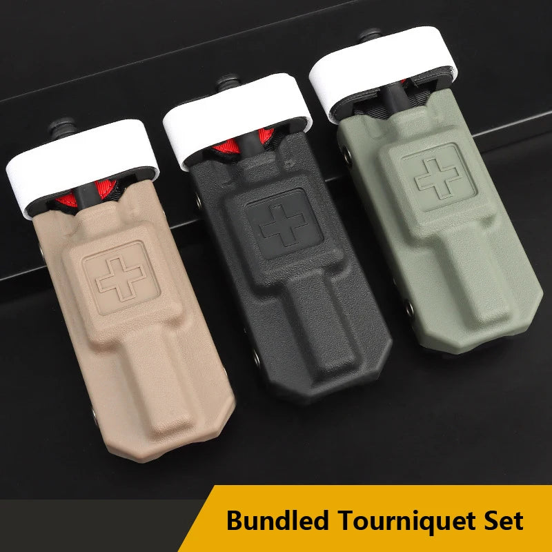 Hemostatic Bandage Binding Set, Medical Outdoor Emergency Survival, Tactical Supplies, Tactical Equipment