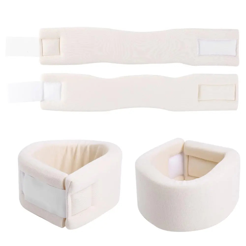 Medical Cervical Dislocation Fixation Brace Adjustable Soft Foam Neck Collar Injury Support Pain Relief Neck Posture Correction