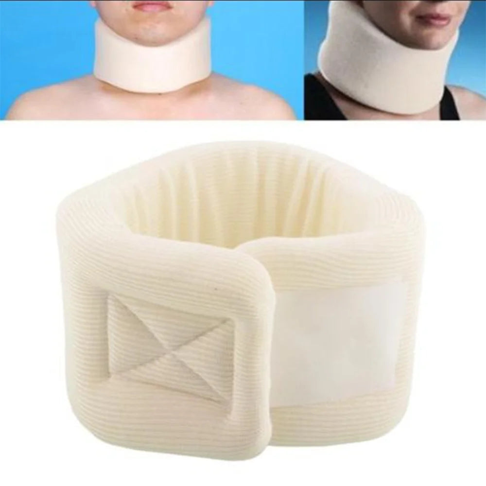 Medical Cervical Dislocation Fixation Brace Adjustable Soft Foam Neck Collar Injury Support Pain Relief Neck Posture Correction