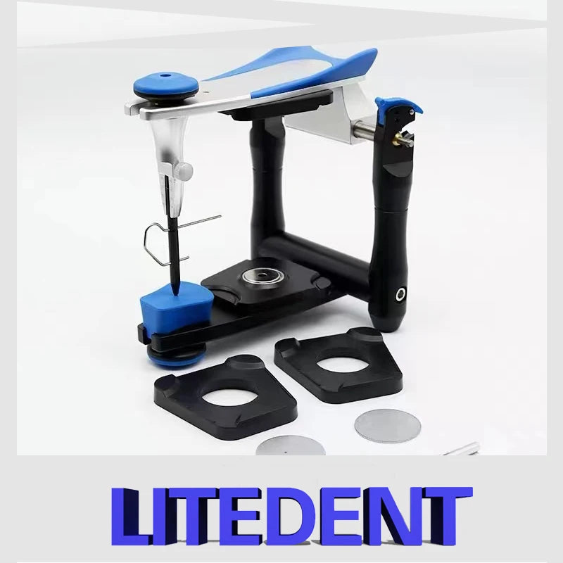 Dental Lab Functional Precision Articulator Porcelain Adjustable Articulator On Plaster Model Work Dentist Equipment