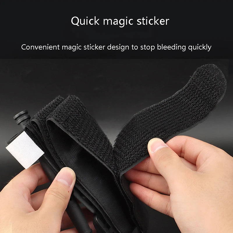 Hemostatic Bandage Binding Set, Medical Outdoor Emergency Survival, Tactical Supplies, Tactical Equipment