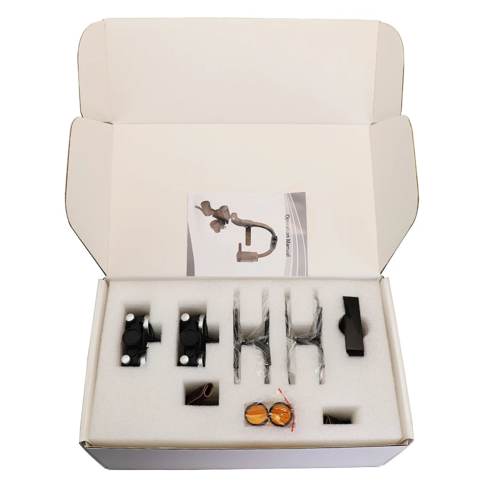 Dental LED Head Light Lamp Loupes 2.5X 3.5X Medical Aesthetics Surgical Headlight Magnification Binocular  For Lab Equipment