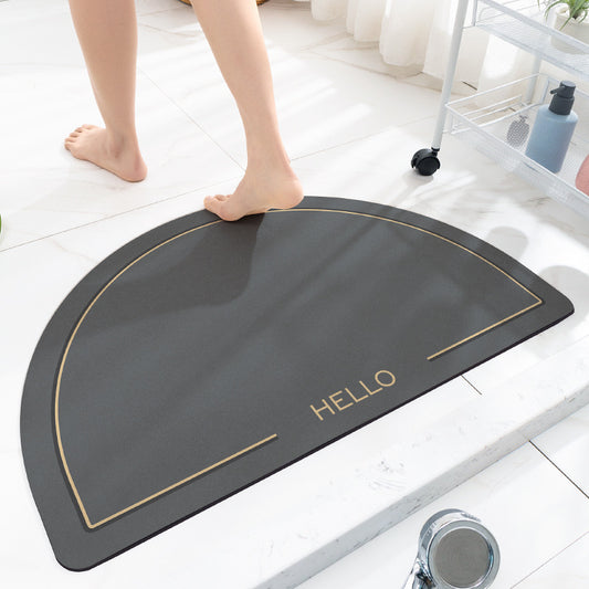Modern Minimalist Water-absorbing Quick-drying Bathroom Non-slip Floor Mat