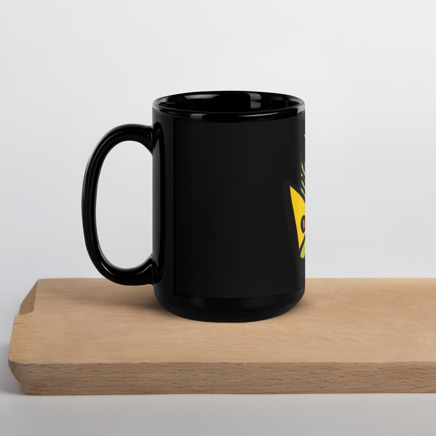 Kid Crown Black Glossy Mug
