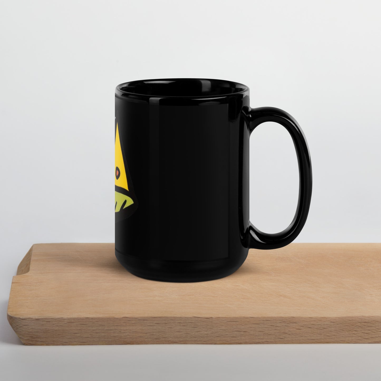 Kid Crown Black Glossy Mug
